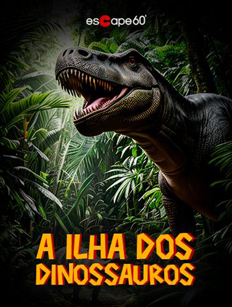 Prepare-se para a aventura: Escape 60′ inaugura “A Ilha dos Dinossauros” –  Expressão On Line